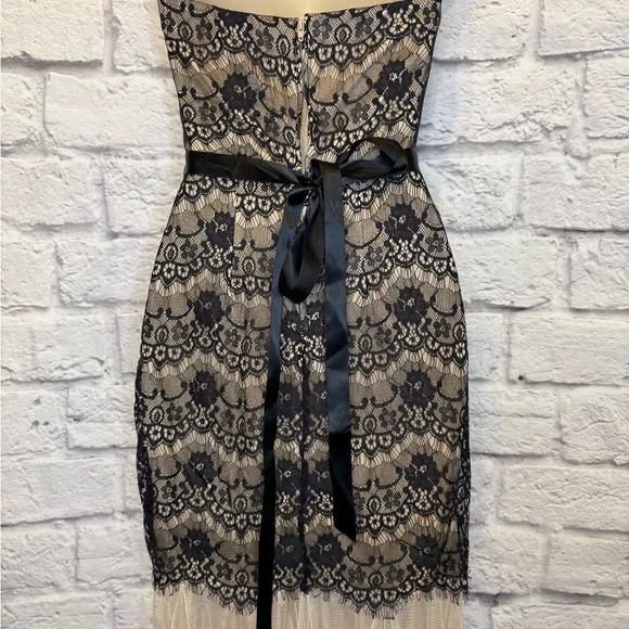 Windsor Black Tan Sheath Cocktail Dress Maya - Black Lace Formal Dress - www.disolcolor.com Windsor Black Tan Sheath Cocktail Dress Maya - Black Lace Formal Dress - www.disolcolor.com
